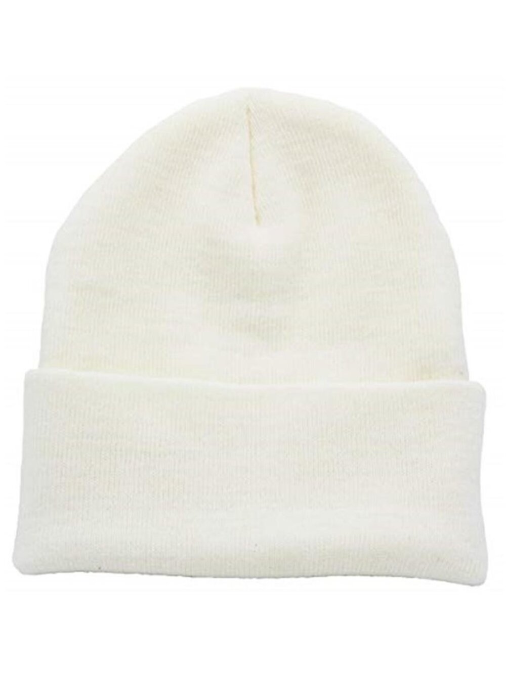 Top Level Beanie Men Women - Unisex Cuffed Plain Skull Knit Hat Cap